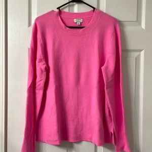 Hot Pink J. Crew Large Sweater